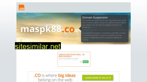 maspk88.co alternative sites