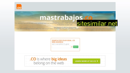 mastrabajos.co alternative sites