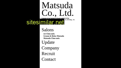 matsuda.co alternative sites