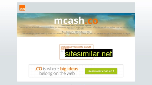 mcash.co alternative sites