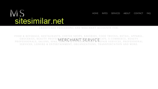 Merchant-service similar sites