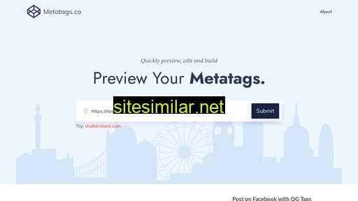 Metatags similar sites
