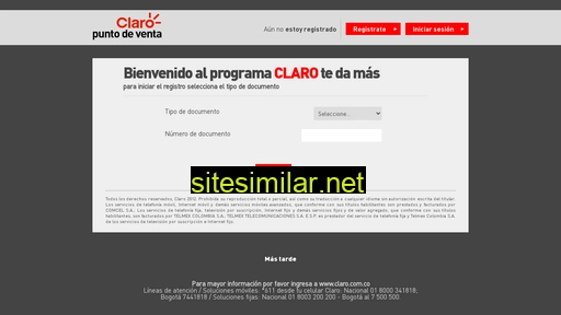 miclaro.com.co alternative sites