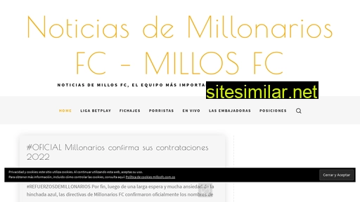 millosfc.com.co alternative sites