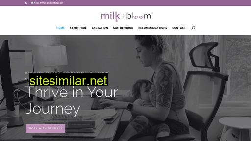 milkandbloom.co alternative sites