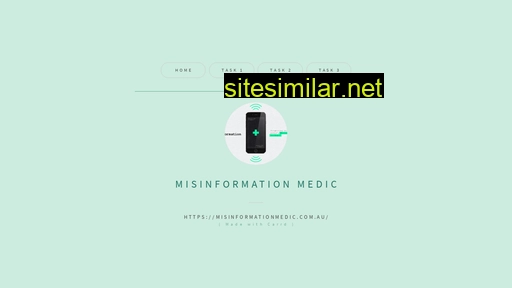 misinformationmedic.carrd.co alternative sites