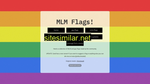 mlmflags.carrd.co alternative sites