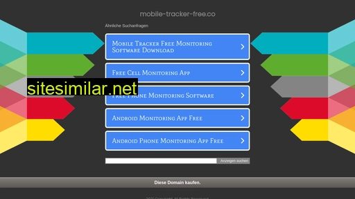 Mobile-tracker-free similar sites