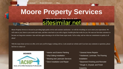 Moorepropertyservices similar sites