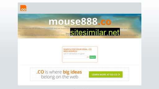 Mouse888 similar sites
