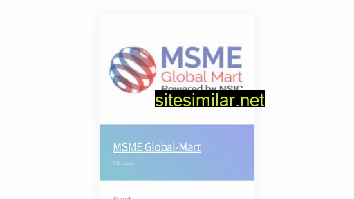 msmeglobalmart.carrd.co alternative sites