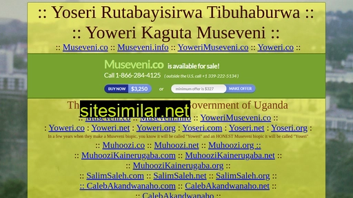 museveni.co alternative sites