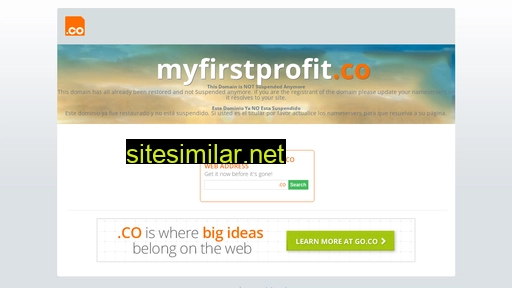 myfirstprofit.co alternative sites