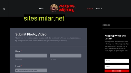 natureismetal.co alternative sites