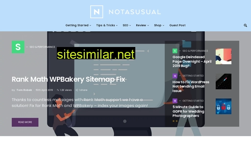 notasusual.co alternative sites