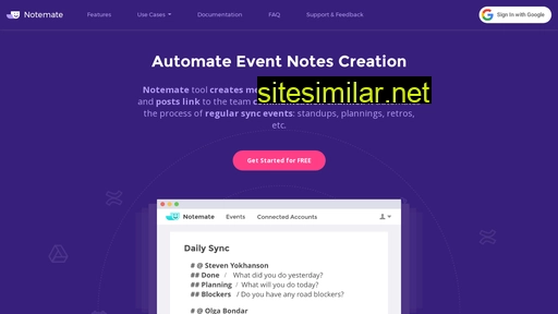 notemate.co alternative sites