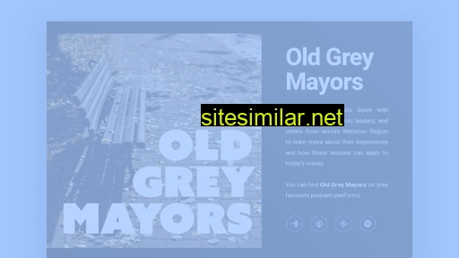 Oldgreymayors similar sites
