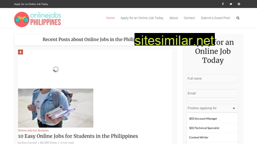 onlinejobsphilippines.co alternative sites