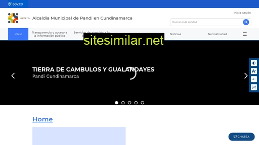 pandi-cundinamarca.gov.co alternative sites