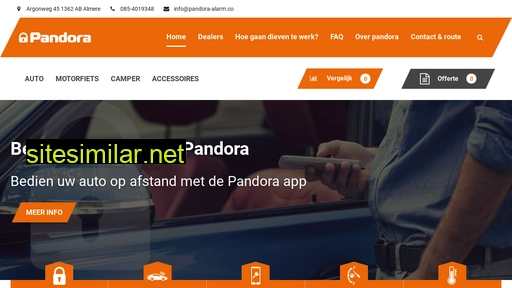 pandora-alarm.co alternative sites