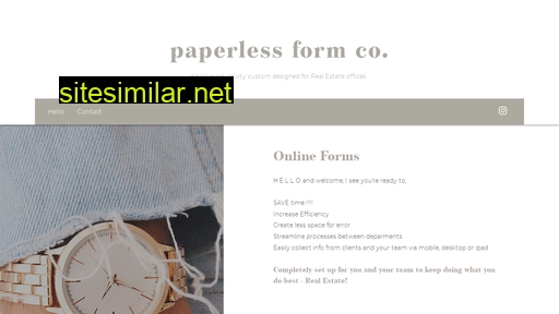 paperlessform.co alternative sites