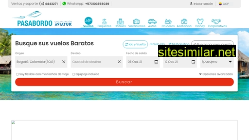 pasabordo.com.co alternative sites