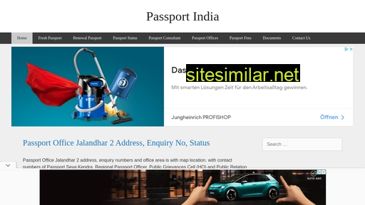 passportindia.co alternative sites