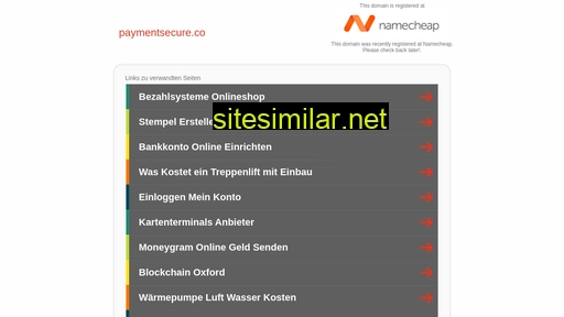 paymentsecure.co alternative sites