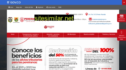 pereira.gov.co alternative sites