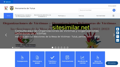 personeriatulua.gov.co alternative sites