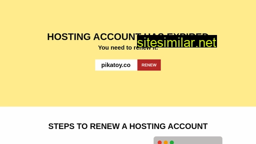 Pikatoy similar sites