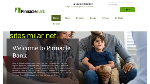 pinnaclebank.co alternative sites