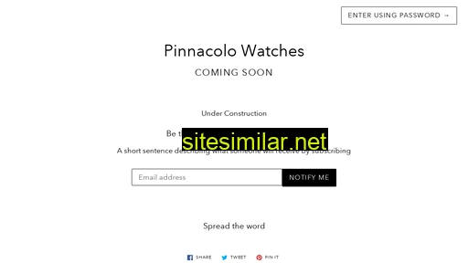 Pinnacolo similar sites