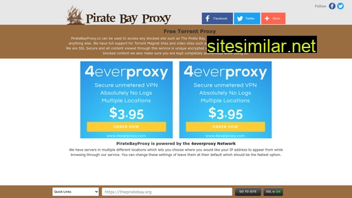piratebayproxy.co alternative sites