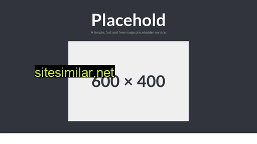placehold.co alternative sites