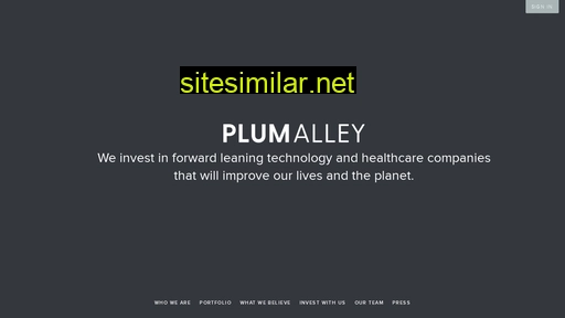 plumalley.co alternative sites