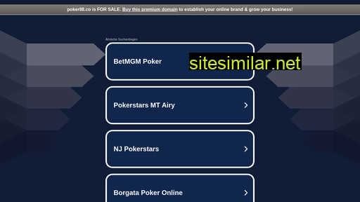 poker88.co alternative sites