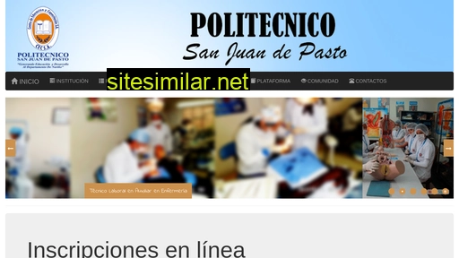politecnicosanjuandepasto.edu.co alternative sites