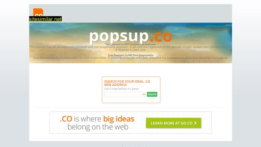 popsup.co alternative sites