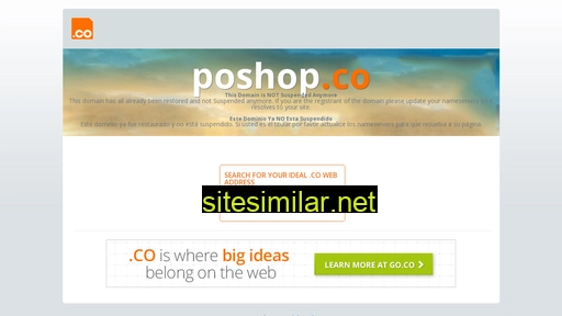 poshop.co alternative sites