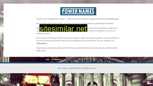 Powernames similar sites