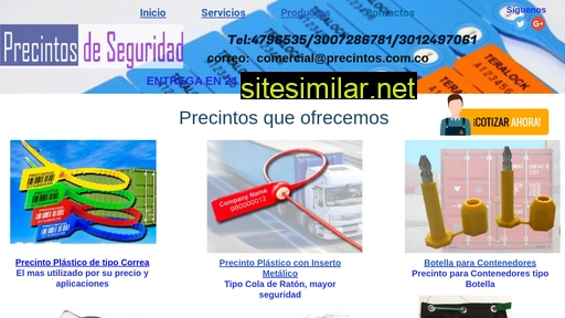 precintos.com.co alternative sites