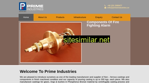 Primeindustries similar sites