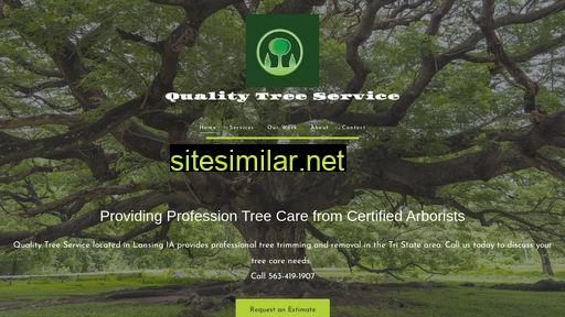 qualitytreeservice.co alternative sites