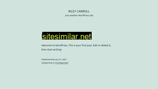 rileycarroll.co alternative sites