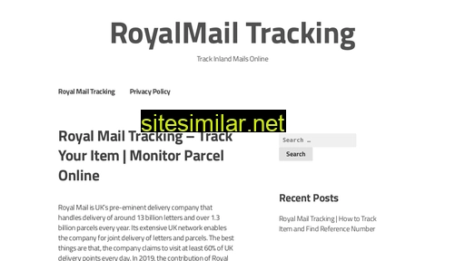 royalmailtracking.co alternative sites