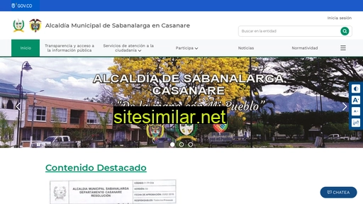 sabanalarga-casanare.gov.co alternative sites