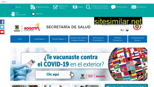 saludcapital.gov.co alternative sites