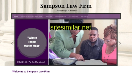 sampsonlawfirm.co alternative sites