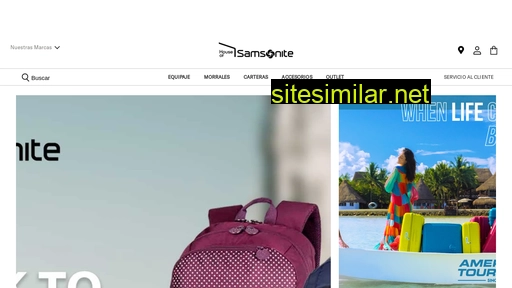 samsonite.com.co alternative sites